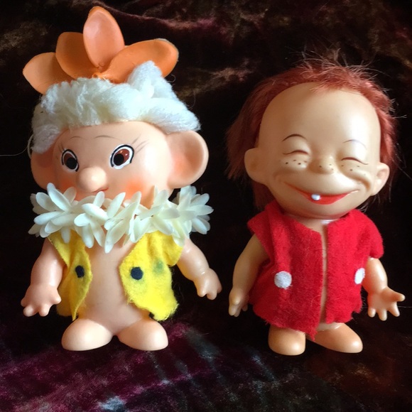 1960’s One tooth Brat Doll Plastic Freckle - Picture 1 of 8